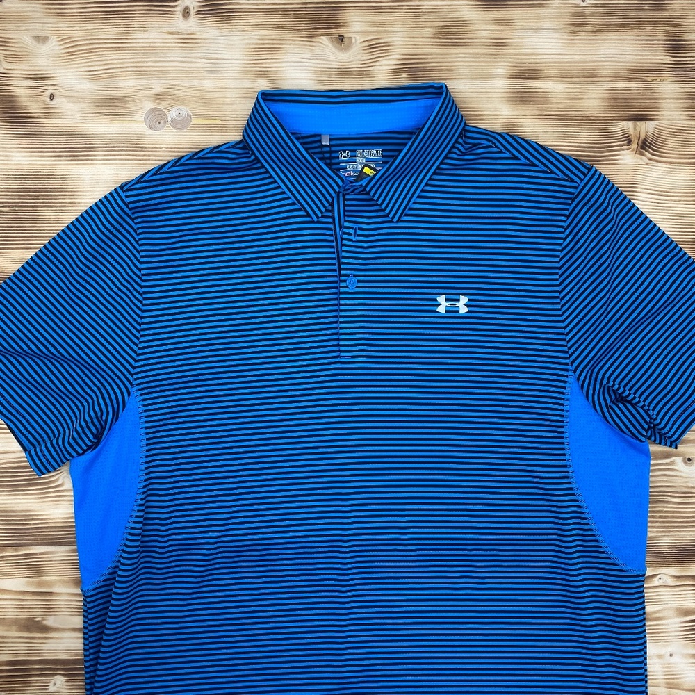 UNDER ARMOUR GOLF Coldblack loose fit Polo Sz XXL